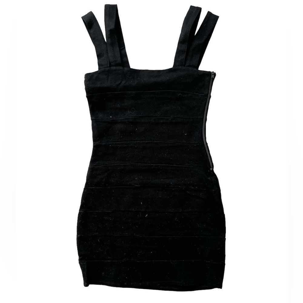H&M Bodycon Black Mini Dress Sz.4 ( runs super small, fits XS)